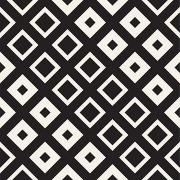 Repeating Geometric Rectangle Tiles. Vector Seamless Pattern. Stock Illustration