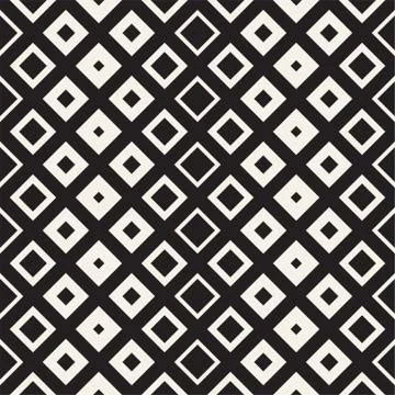 Repeating Geometric Rectangle Tiles. Vector Seamless Pattern. Illustrazione stock