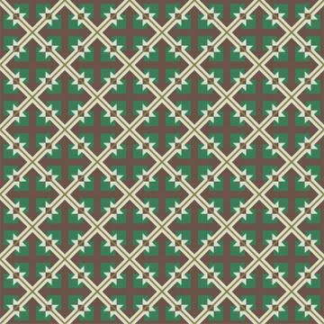 Repeating geometric seamless pattern. Vector Stock Illustration