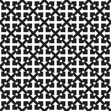 Repeating geometric seamless pattern. Vector Illustrazione stock