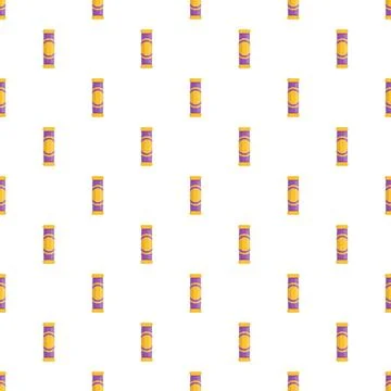 Repeating geometric shapes forming a seamless pattern background Illustrazione stock