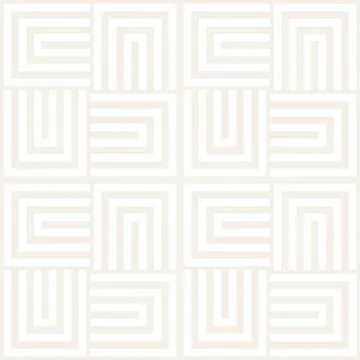 Repeating Geometric Stripes Tiling. Vector Seamless Monochrome Subtle Pattern Stock Illustration