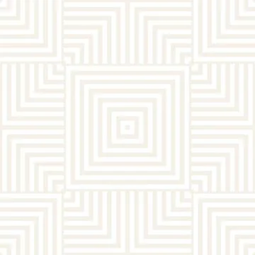 Repeating Geometric Stripes Tiling. Vector Seamless Monochrome Subtle Pattern Stock Illustration
