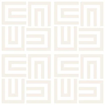 Repeating Geometric Stripes Tiling. Vector Seamless Monochrome Subtle Pattern Stockillustratie