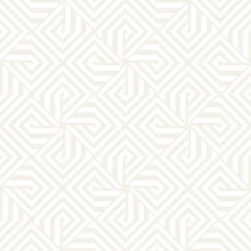 Repeating Geometric Stripes Tiling. Vector Seamless Monochrome Subtle Pattern イラスト素材