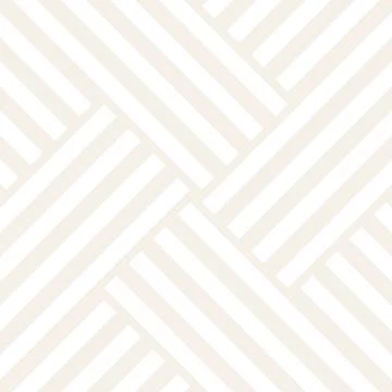 Repeating Geometric Stripes Tiling. Vector Seamless Monochrome Subtle Pattern Illustrazione stock