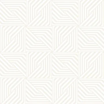 Repeating Geometric Stripes Tiling. Vector Seamless Monochrome Subtle Pattern Illustrazione stock