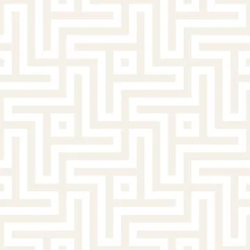 Repeating Geometric Stripes Tiling. Vector Seamless Monochrome Subtle Pattern イラスト素材