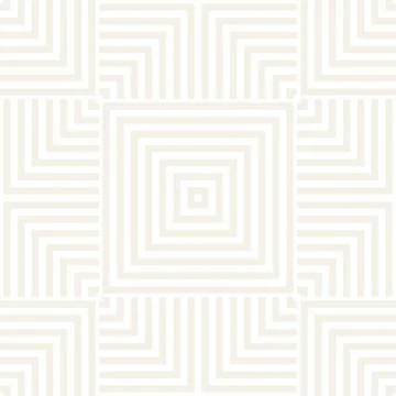 Repeating Geometric Stripes Tiling. Vector Seamless Monochrome Subtle Pattern Stockillustratie