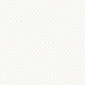 Repeating Geometric Stripes Tiling. Vector Seamless Monochrome Subtle Pattern Stock Illustration