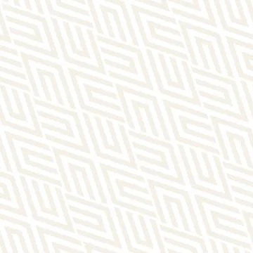 Repeating Geometric Stripes Tiling. Vector Seamless Monochrome Subtle Pattern イラスト素材