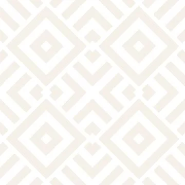Repeating Geometric Stripes Tiling. Vector Seamless Monochrome Subtle Pattern Illustrazione stock