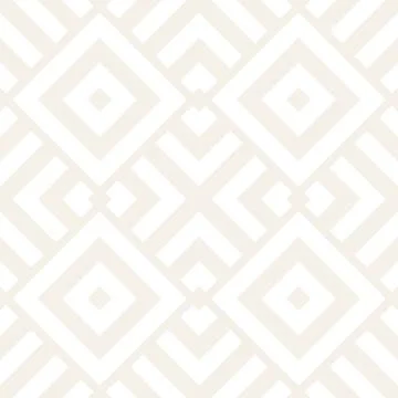 Repeating Geometric Stripes Tiling. Vector Seamless Monochrome Subtle Pattern Stock Illustration