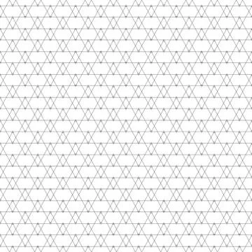 Repeating geometric tiles with triangles. Vector seamless pattern Stock Illustration