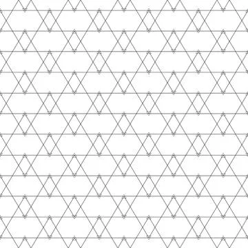Repeating geometric tiles with triangles. Vector seamless pattern Stock Illustration