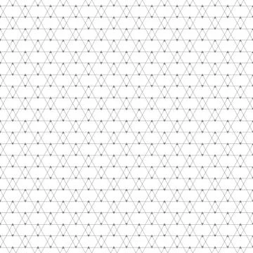 Repeating geometric tiles with triangles. Vector seamless pattern Illustrazione stock