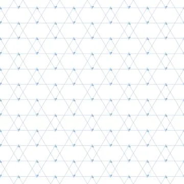 Repeating geometric tiles with triangles. Vector seamless pattern Illustrazione stock