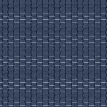 Repeating Geometric Trapezoid Pattern Dark Blue Stock Illustration