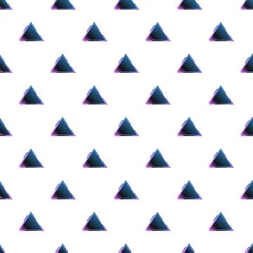 Repeating geometric triangles forming a seamless pattern 스톡 일러스트