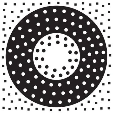 Repeating geometric vector pattern Stock Illustration