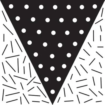 Repeating geometric vector pattern Stock Illustration