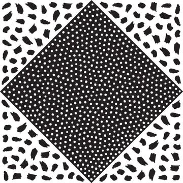 Repeating geometric vector pattern Stock Illustration