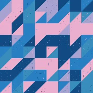 Repeating geometric vector pattern pattern Stock Illustration