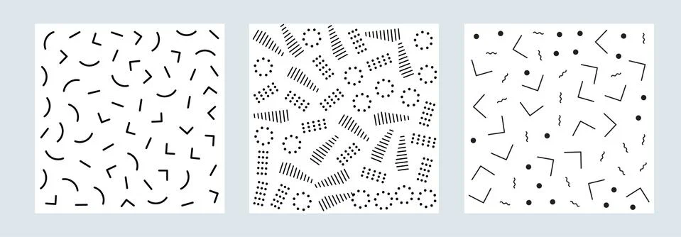 Repeating geometric vector pattern pattern Stock Illustration