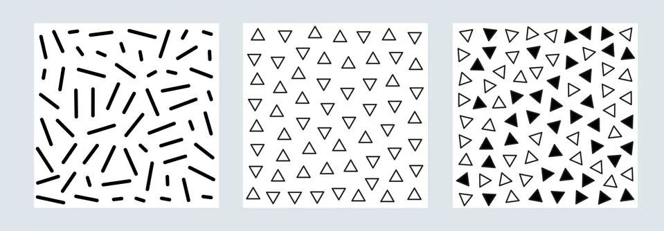 Repeating geometric vector pattern pattern Stock Illustration