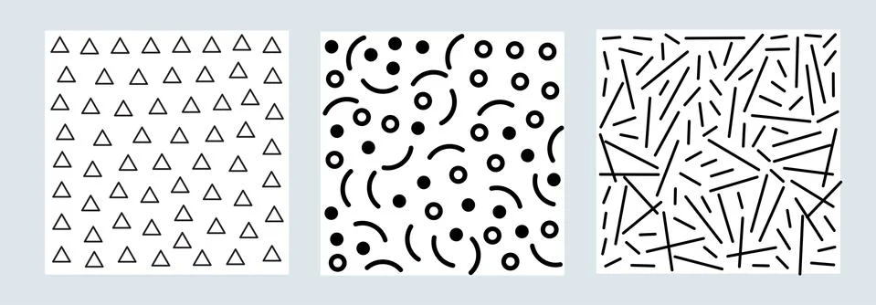 Repeating geometric vector pattern pattern Stock Illustration