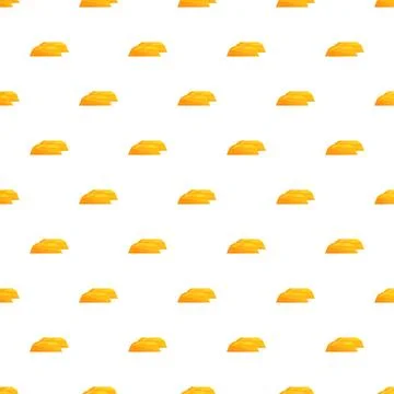 Repeating gold bars pattern symbolizing wealth and finance Stock Illustration