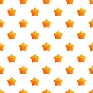 Repeating gold star pattern creating seamless background 스톡 일러스트