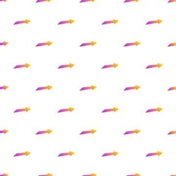 Repeating gradient arrows pointing right seamless pattern design イラスト素材