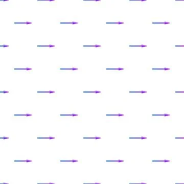 Repeating gradient arrows pointing right seamless pattern イラスト素材