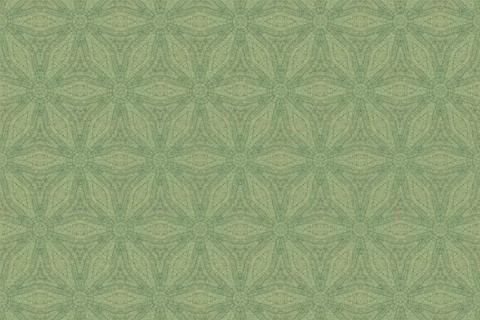 Repeating Green Abstract Pattern Stock Photos