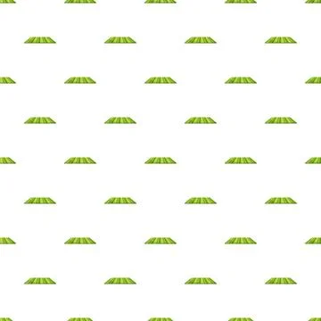 Repeating green striped grass field pattern background Stockillustratie