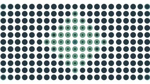 Repeating grid background animation Stock Footage 298831700