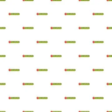 Repeating guava fruit labels for a fresh food design Stock-Illustration