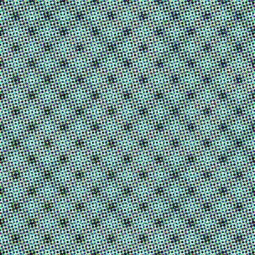 Repeating halftone dot polygon seamless pattern repeat for textile and web ba Stock Illustration