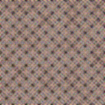 Repeating halftone dot polygon seamless pattern repeat for textile and web ba Stock Illustration