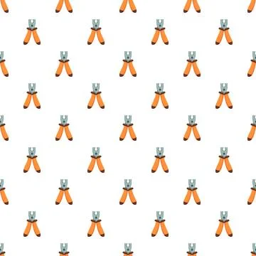 Repeating hand tool pattern representing repair and maintenance Illustrazione stock