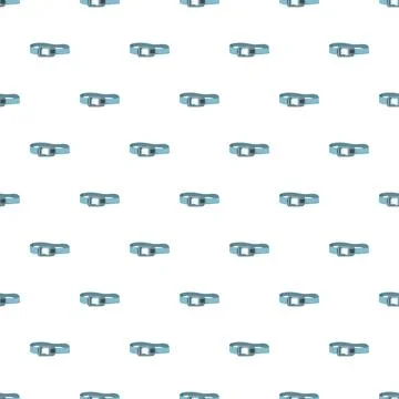 Repeating headlamp seamless pattern on white background 库存插图