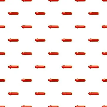 Repeating health bar pattern for video game interface Stock Illustration