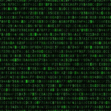 Repeating hexadecimal background 스톡 일러스트