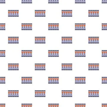 Repeating industrial electrical switch pattern design Stock Illustration
