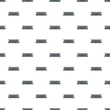 Repeating industrial scales pattern for weighing products Stock Illustration