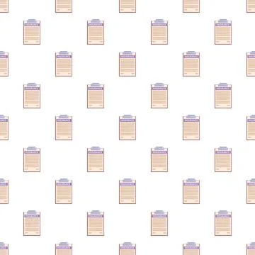 Repeating insurance policy forms creating seamless background pattern 스톡 일러스트