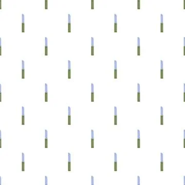 Repeating kitchen knives pattern creating background texture Illustrazione stock