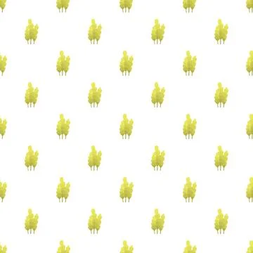 Repeating leaf pattern creating a natural organic background Stock Illustration