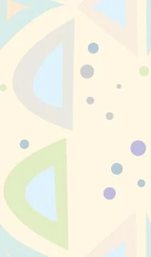 Repeating Light Semicircle Pattern Stock Illustration